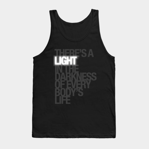 There's A Light Tank Top by mareescatharsis